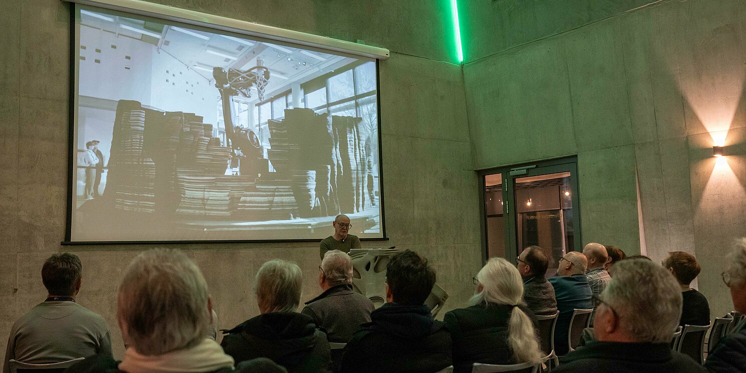 Vortrag mit Zuhörern